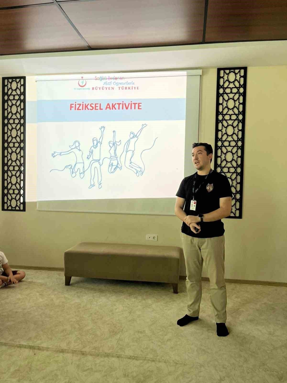 Akçakoca’da gençlere sağlıklı yaşam eğitimi