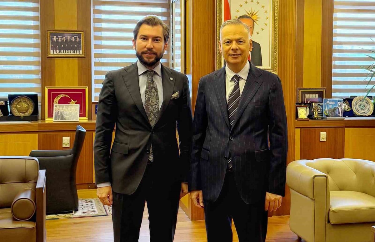 DENİB Başkanı Uğurlu, Ticaret Bakan Yardımcısı Ağar'ı ziyaret etti