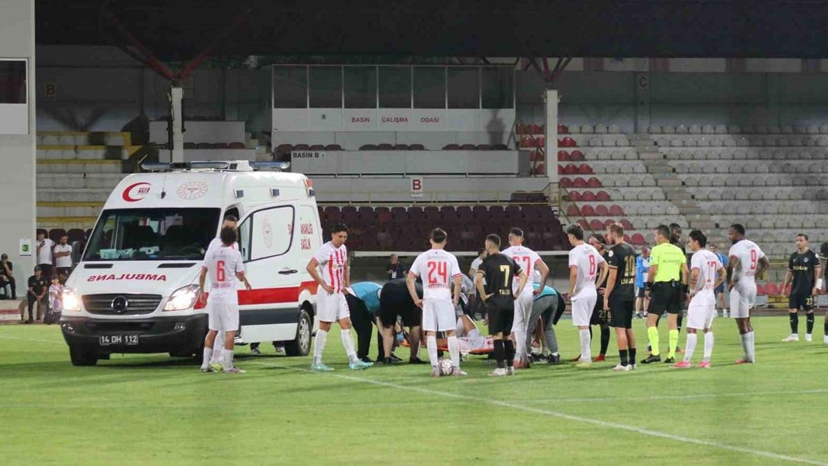Oyuna girdikten 1 dakika sonra hastaneye kaldırıldı
